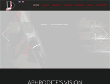 Tablet Screenshot of aphroditesvision.com